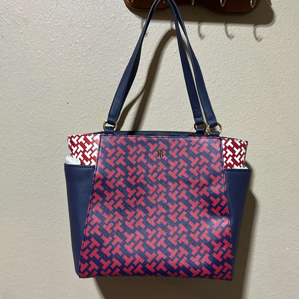 Tommy Hilfiger, bag red white and blue